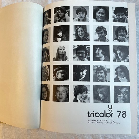 QUEEN'S UNIVERSITY TRICOLOUR Yearbook 78 1978 Mint Kingston Ontario Canada - Picture 4 of 9